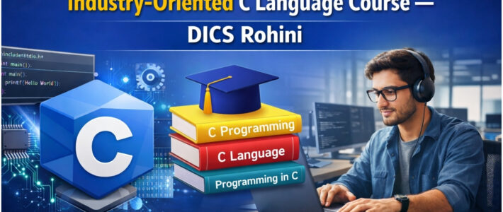 Industry-Oriented C Language Course – DICS Rohini