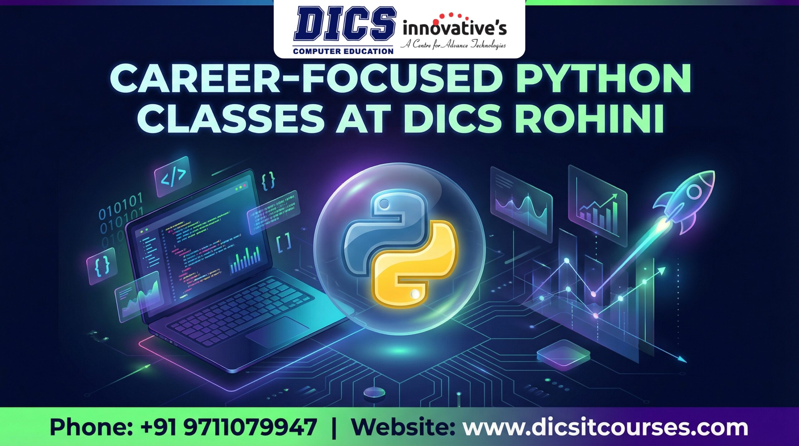 Career-Focused Python Classes at DICS Rohini