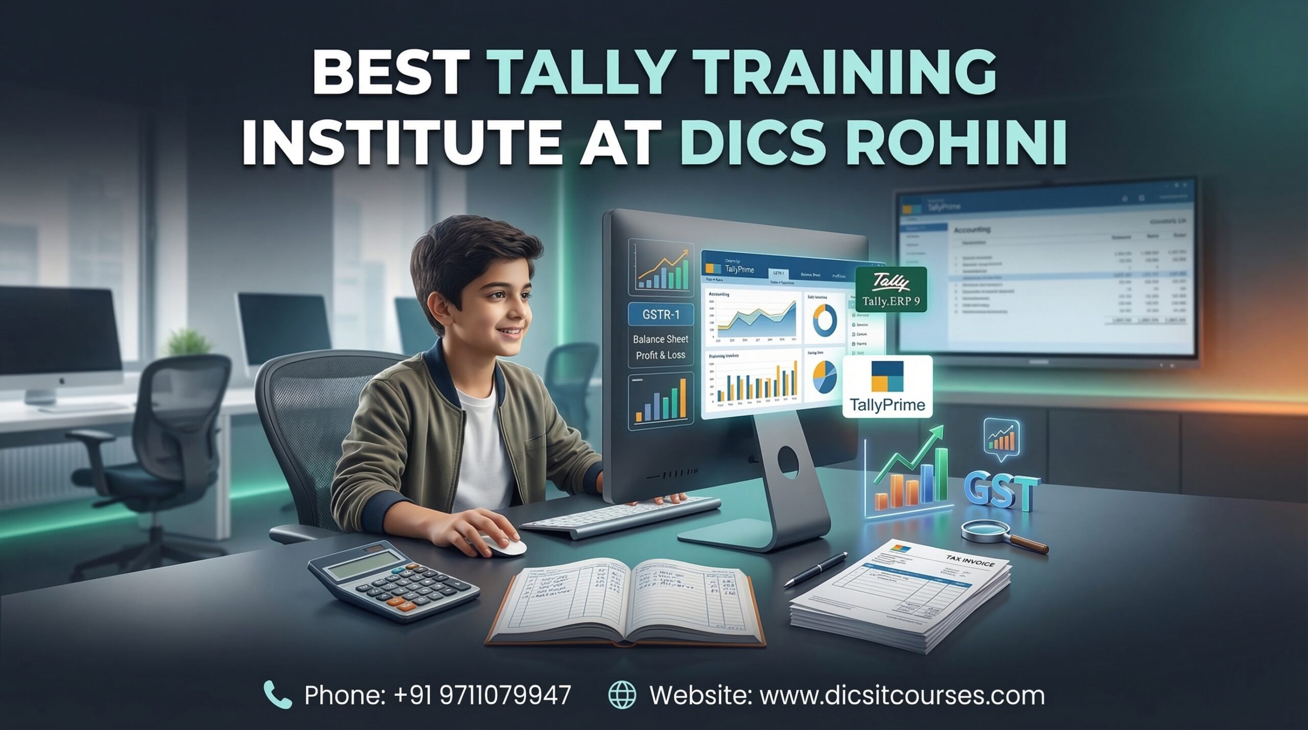 Best Tally Training Institute at DICS Rohini