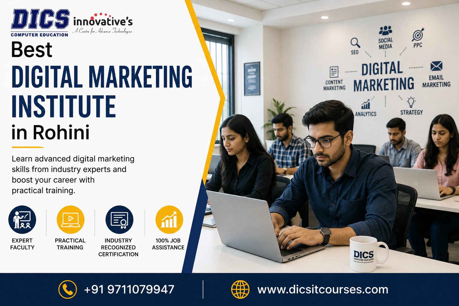 Best DIgital Marketing Institute in Rohini