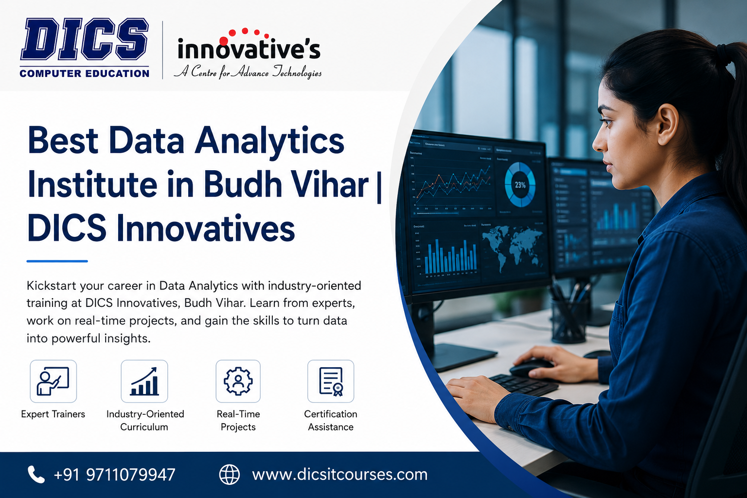 Best Data Analytics Institute in Budh Vihar | DICS Innovatives