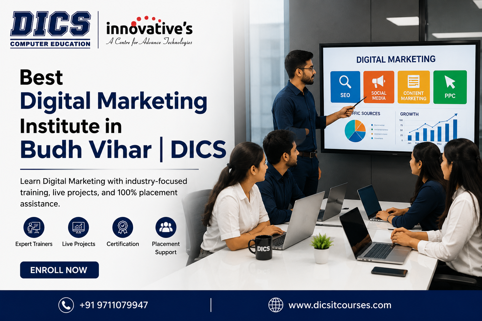 Best Digital Marketing Institute in Budh Vihar