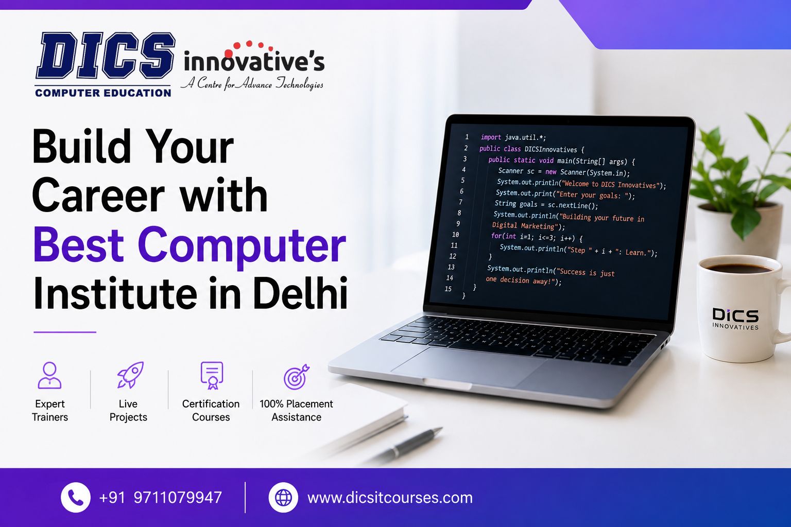 Build Your Career with Best Computer Institute in Delhi