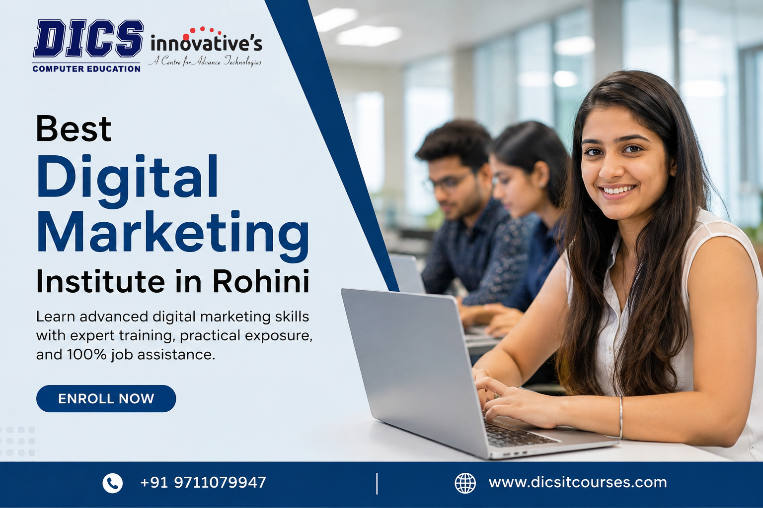 Best Digital Marketing Institute in Rohini