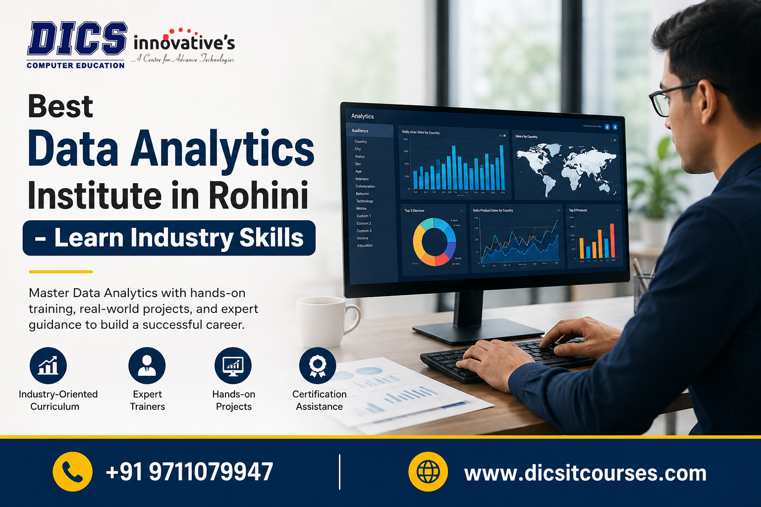 Best Data Analytics Institute in Rohini Learn Industry Skills