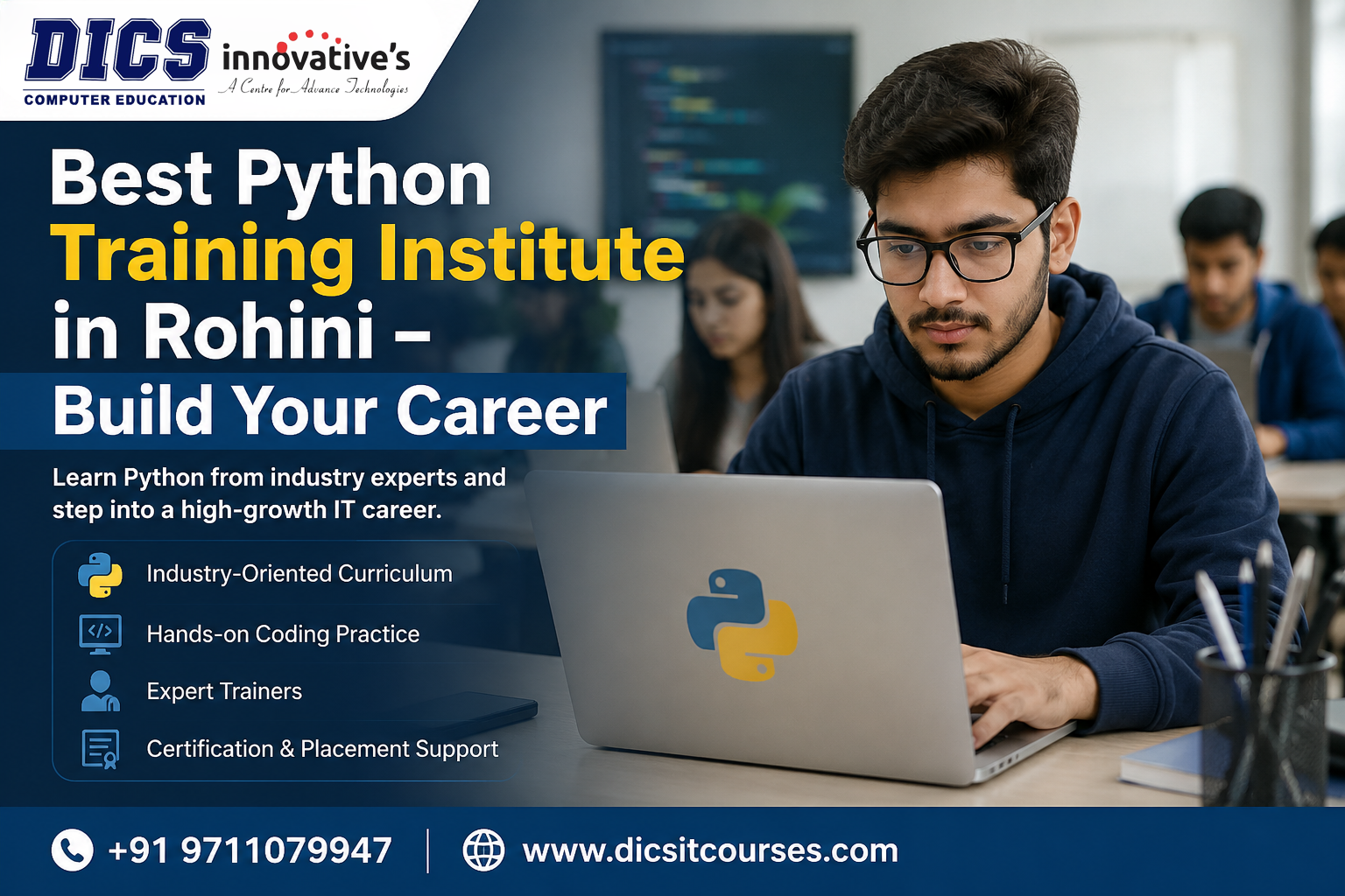 Best Python Training Institute in Rohini – Build Your Career