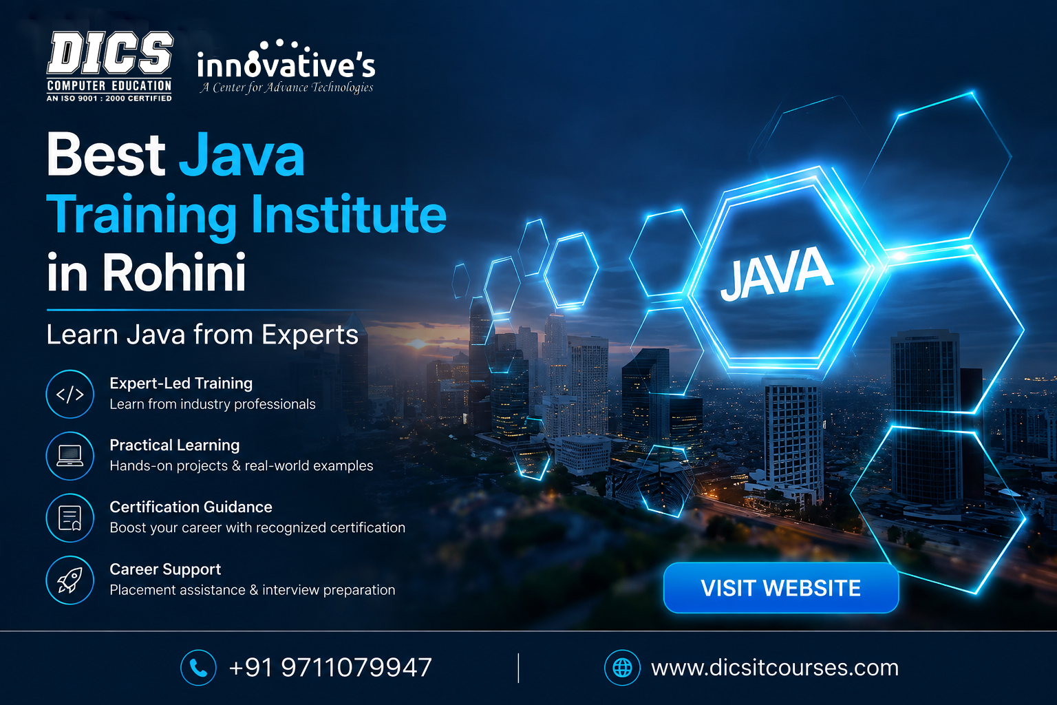 Best Java Training Institute in Rohini Learn Java from Experts