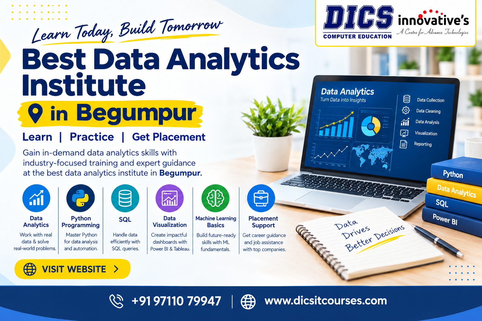 Best Data Analytics Institute in Begumpur | DICS