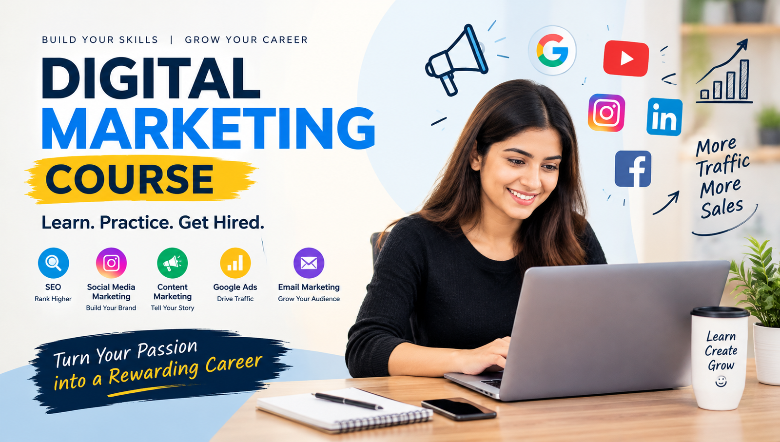 Best Digital Marketing institute in Rohini