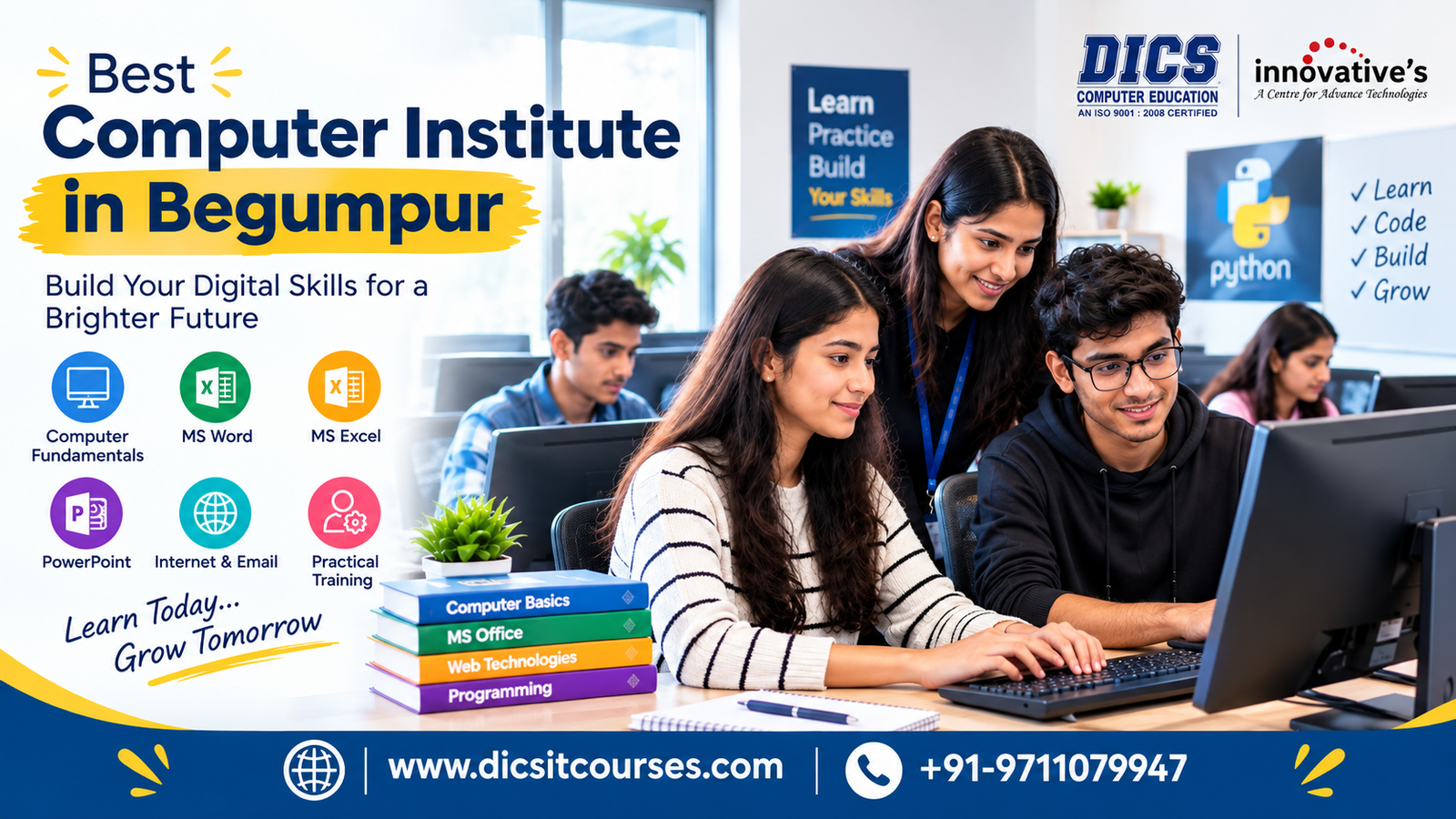 Best Computer Institute in Begumpur | DICS